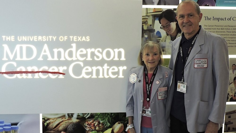 The Herrons at the MD Anderson Cancer Center